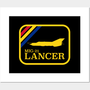 Mig-21 Lancer Patch Posters and Art